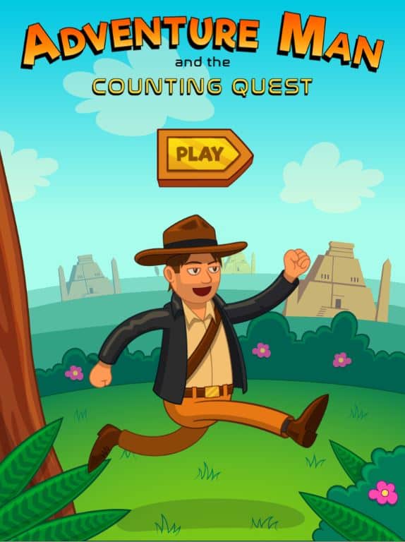adventure man and the counting quest