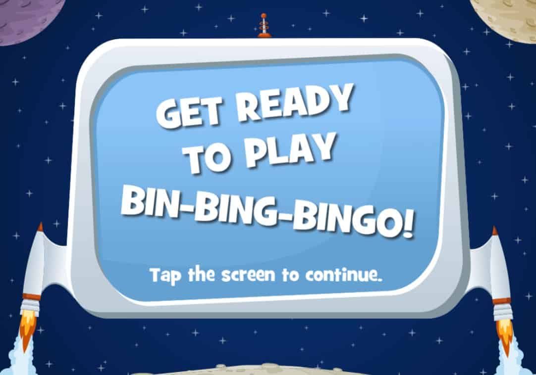 bing bing bingo bing bing bingo