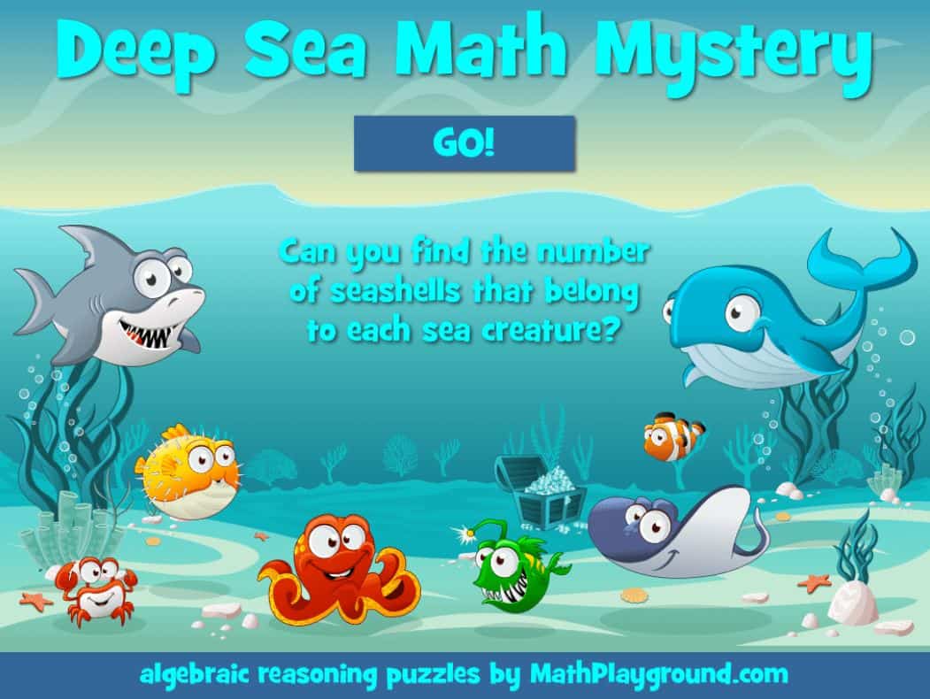 deep sea math mystery deep sea math mystery