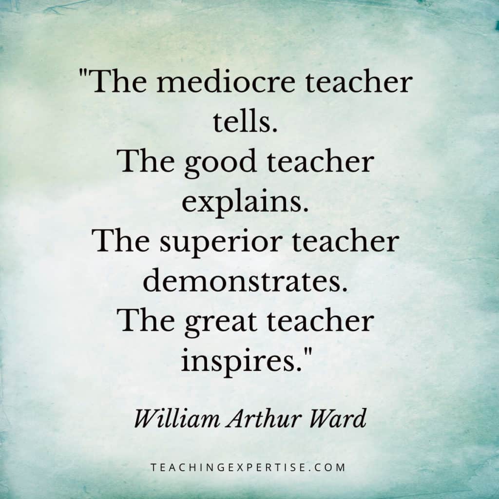60 Best Inspirational Quotes for Teachers Teaching Expertise