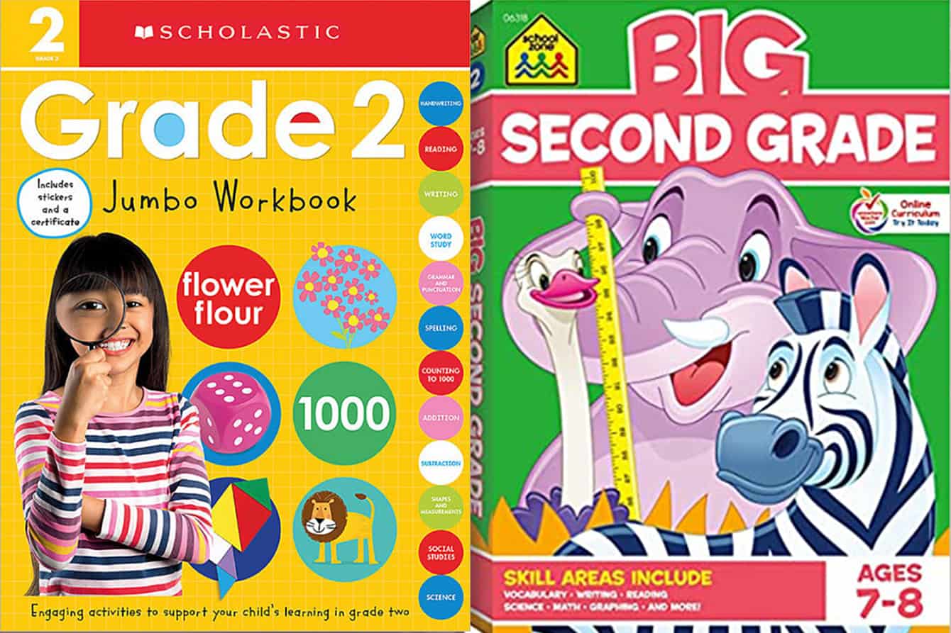 2nd grade workbooks