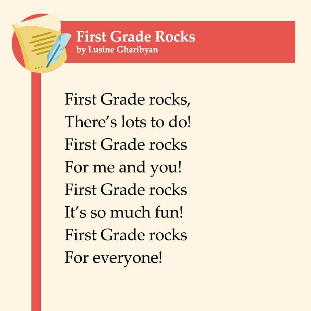 first grade rocks poem first grade rocks poem