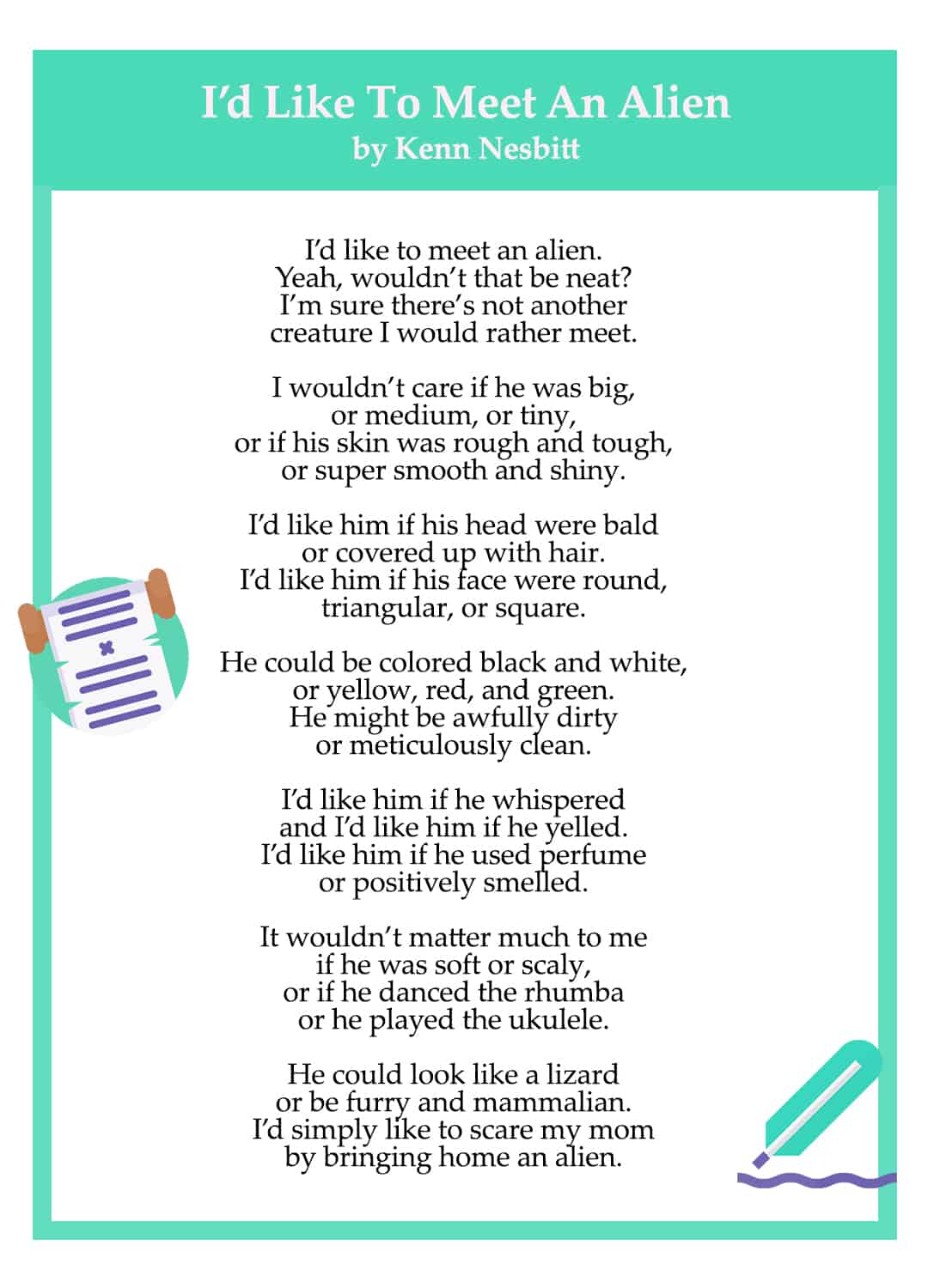 28 Heartwarming 4th Grade Poems - Teaching Expertise 28 Heartwarming 4th Grade Poems - Teaching Expertise