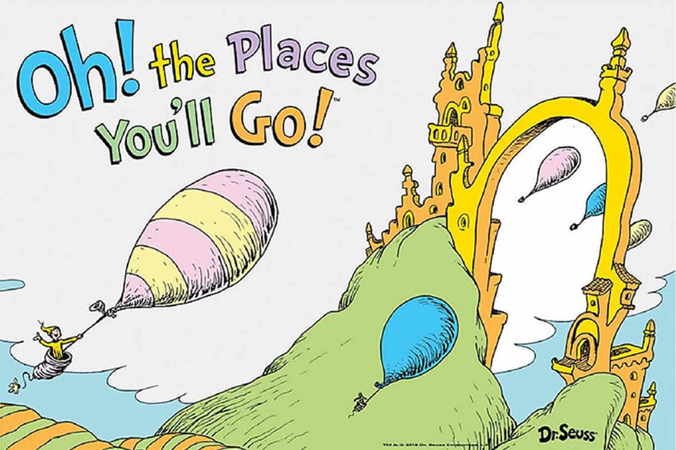 oh the places you'll go activities