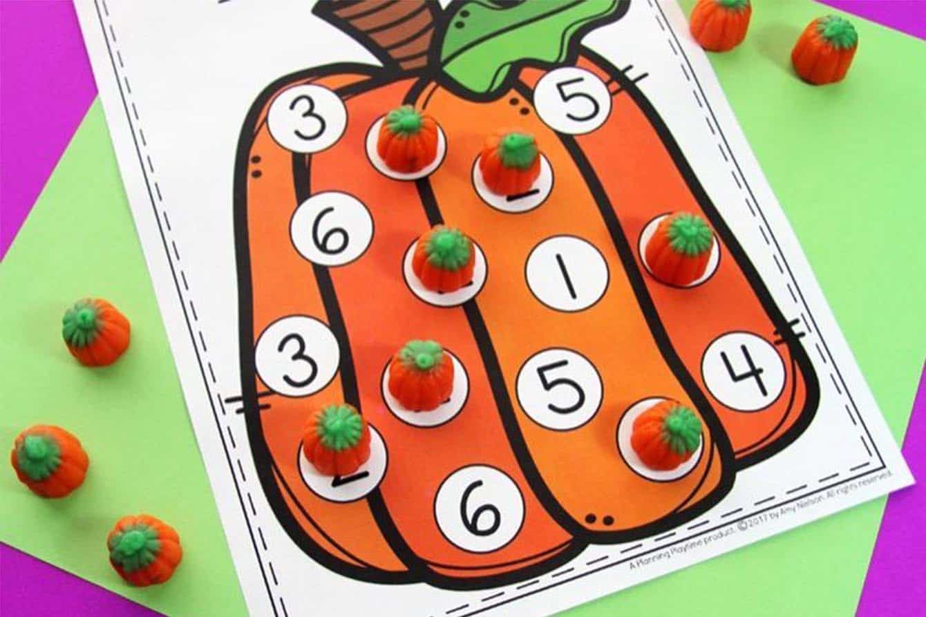 pumpkin math activities