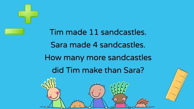1st grade word problems 40 1st grade word problems