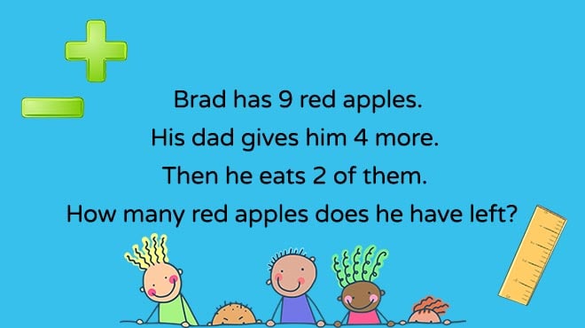 1st grade word problems 6 1st grade word problems