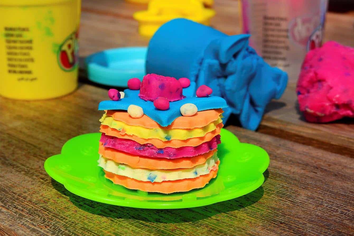 Making Play Dough Cookies: Scissor Practice & Creative Play - A