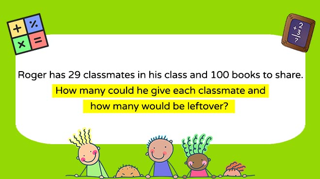 word problems for 4th graders