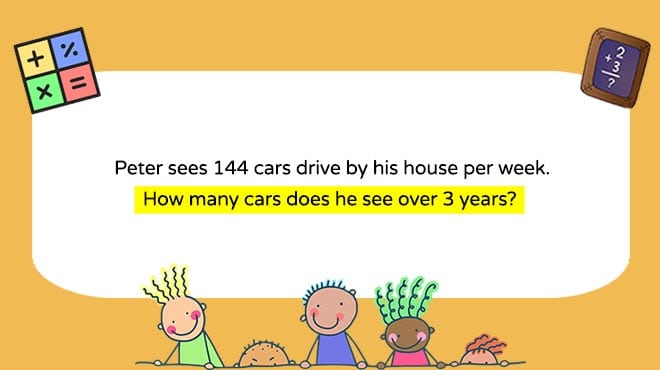 word problems for 5th graders