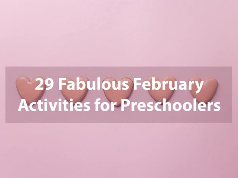 february activities for preschool