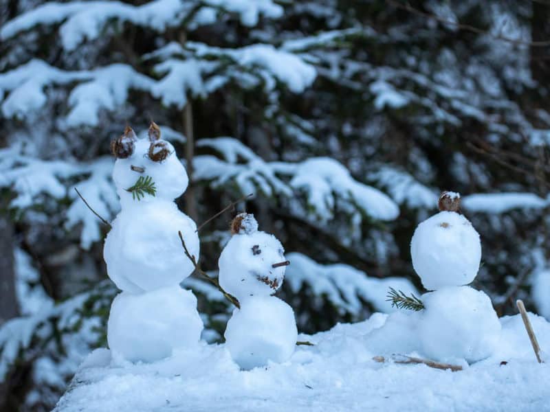 snowman preschool activities