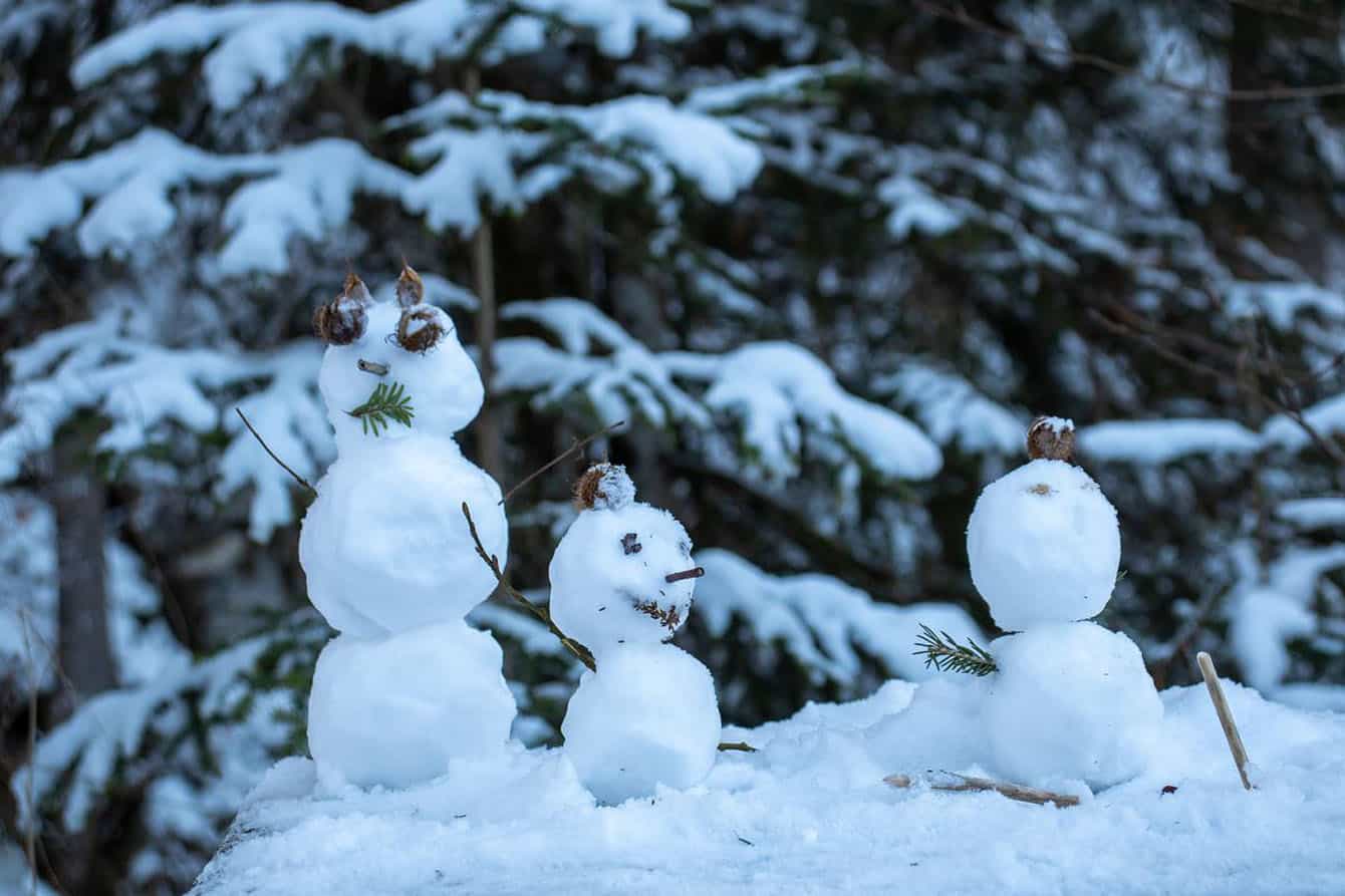 snowman preschool activities