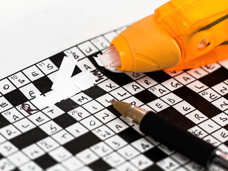 crossword puzzles for middle school