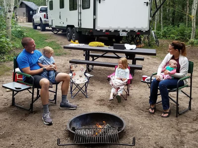 family camping games