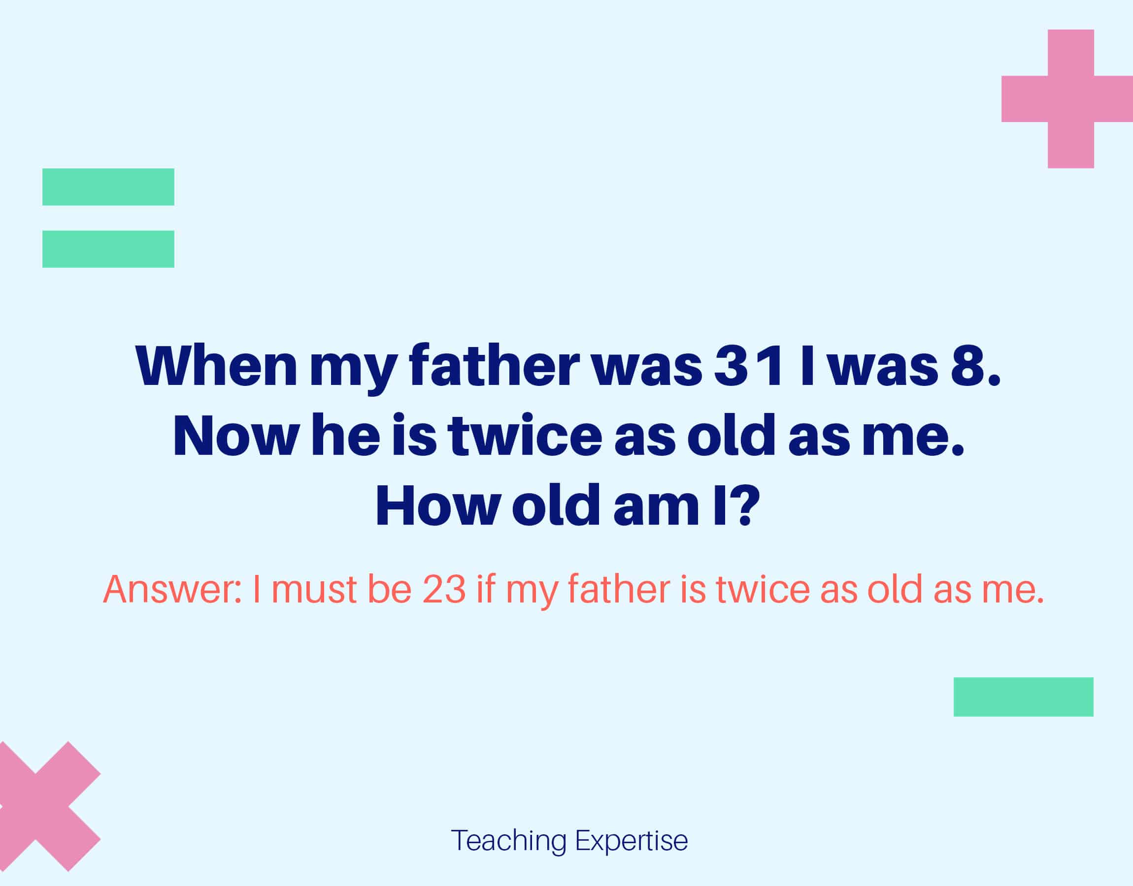 math riddle 25 math riddle 25