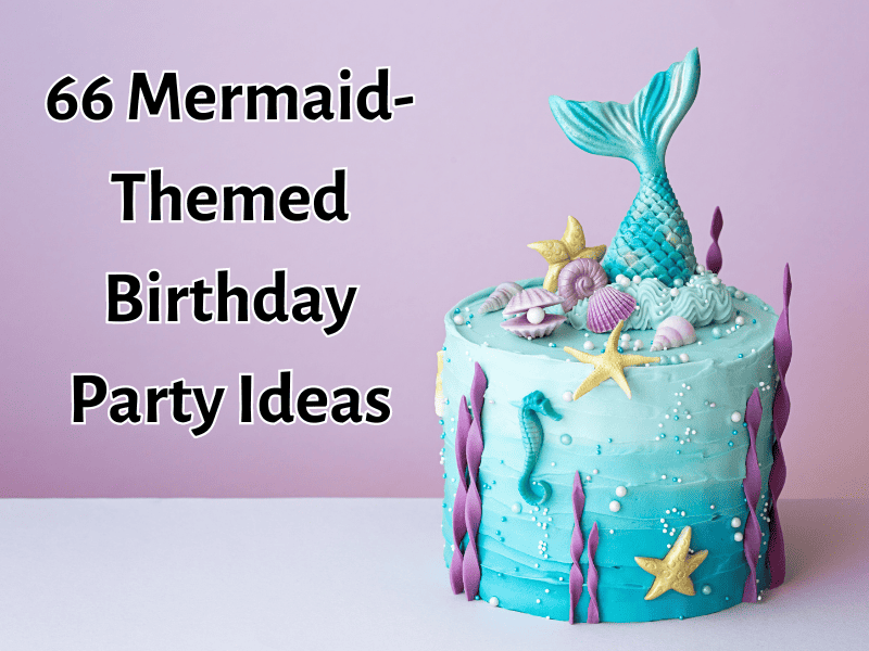 Mermaid 5th Birthday Banner Decorations for Girls, Little Mermaid Themed  Happy 5 Year Old Birthday Background Sign Party Supplies, Under The Sea  Five
