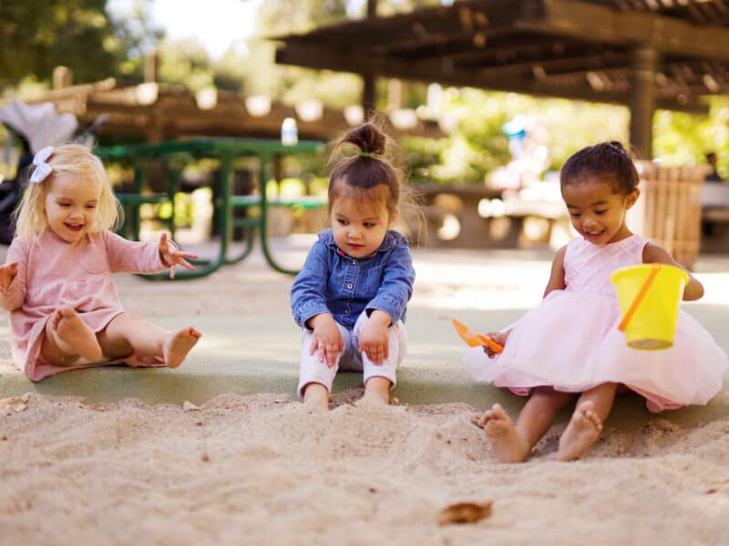 outdoor nursery play ideas