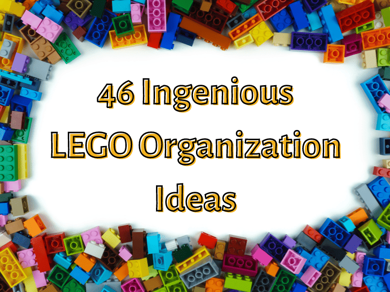 LEGO Storage and Organization for More Efficient Building - Frugal Fun For  Boys and Girls