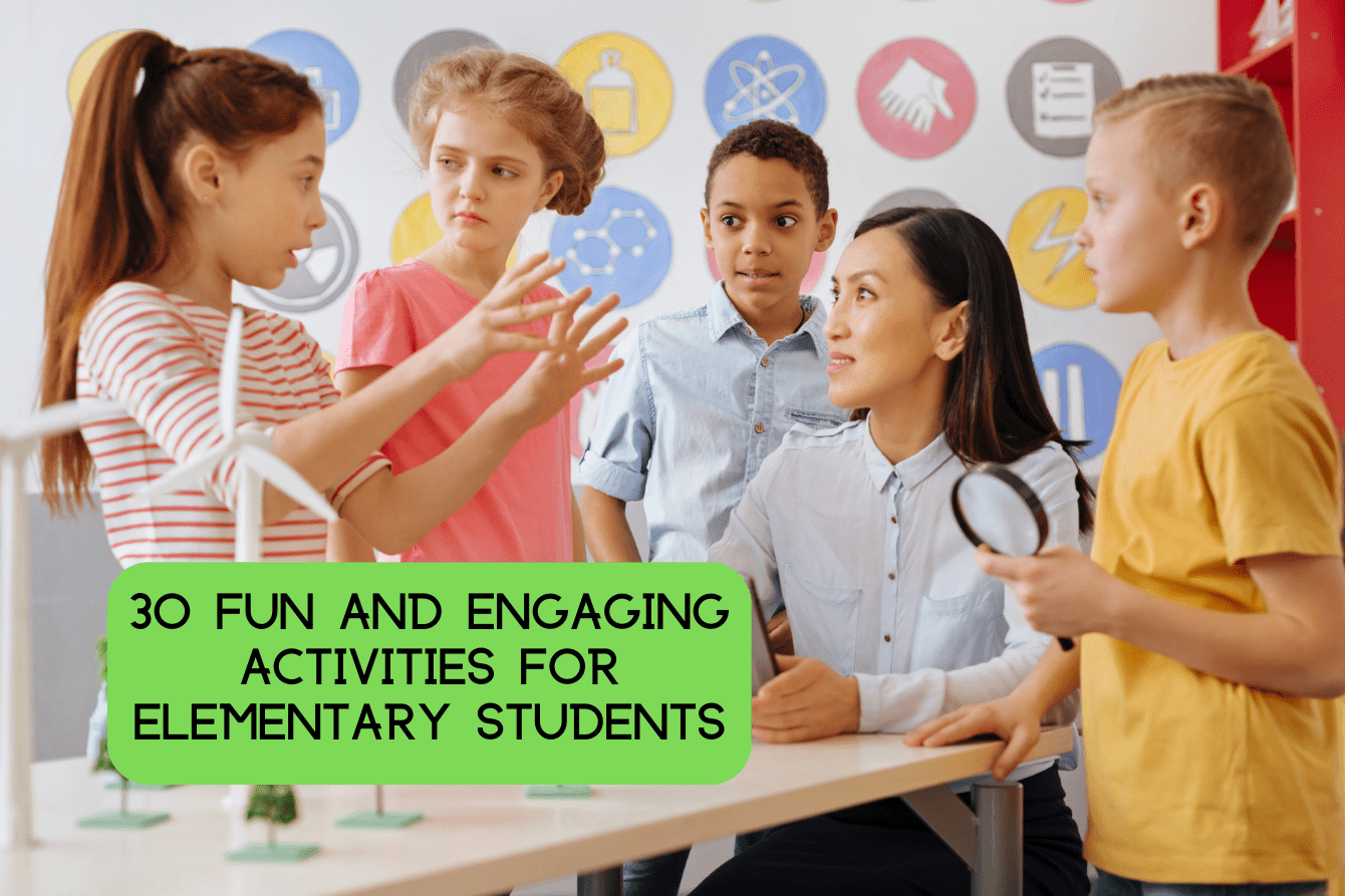 learning activities with students