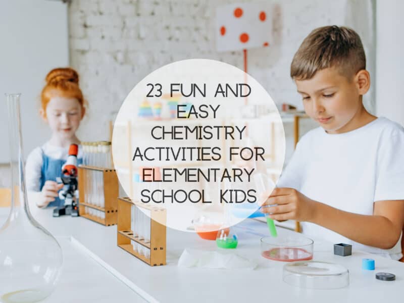 chemistry elementary activities
