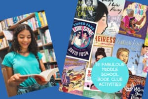 book club activities for middle school