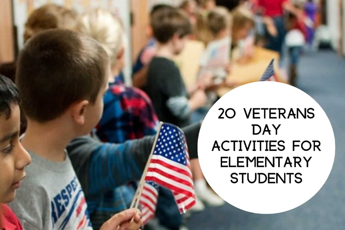 veterans day activities for elementary students
