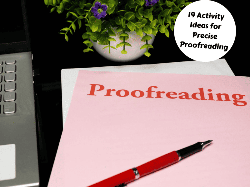 proofreading activities year 3