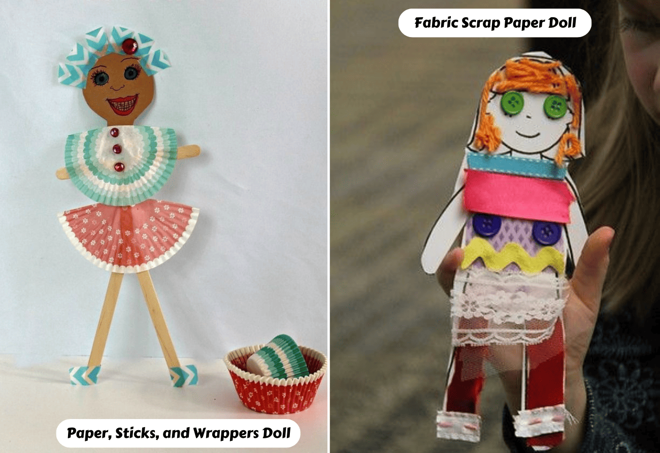 DIY Paper Doll Kit | Kids DIY/Crafts | Fun & Easy Crafts for Kids | DIY Gifts