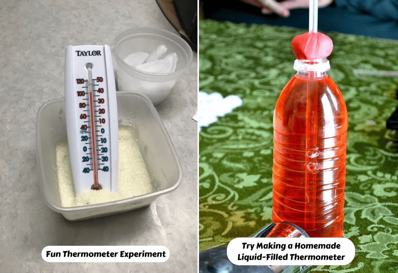 How to Make a Bottle Thermometer, Full-Time Kid