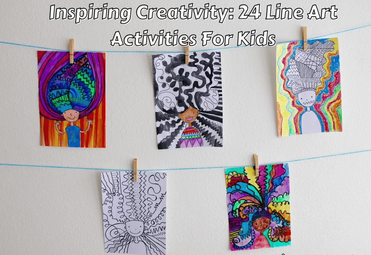 Inspiring Creativity: 24 Line Art Activities For Kids - Teaching Expertise