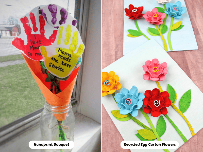 Celebrate Mother's Day with Tissue Paper Flowers! {Kids Craft