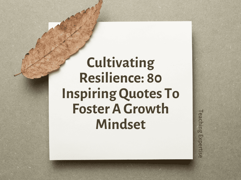 50 Best Growth Mindset Quotes