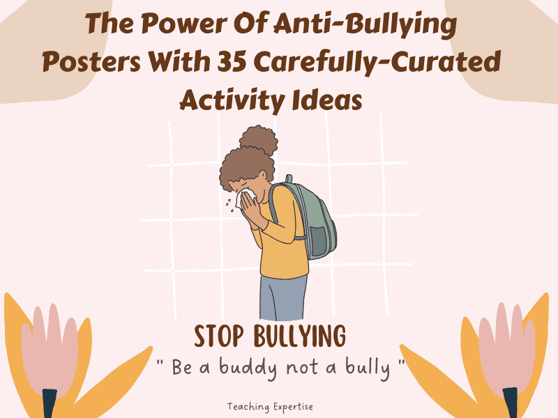 Free, printable anti-bullying campaign poster templates