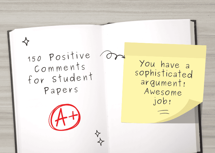 homework comments for students