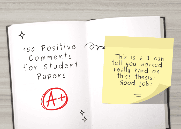 homework comments for students