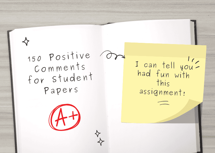 homework comments for students