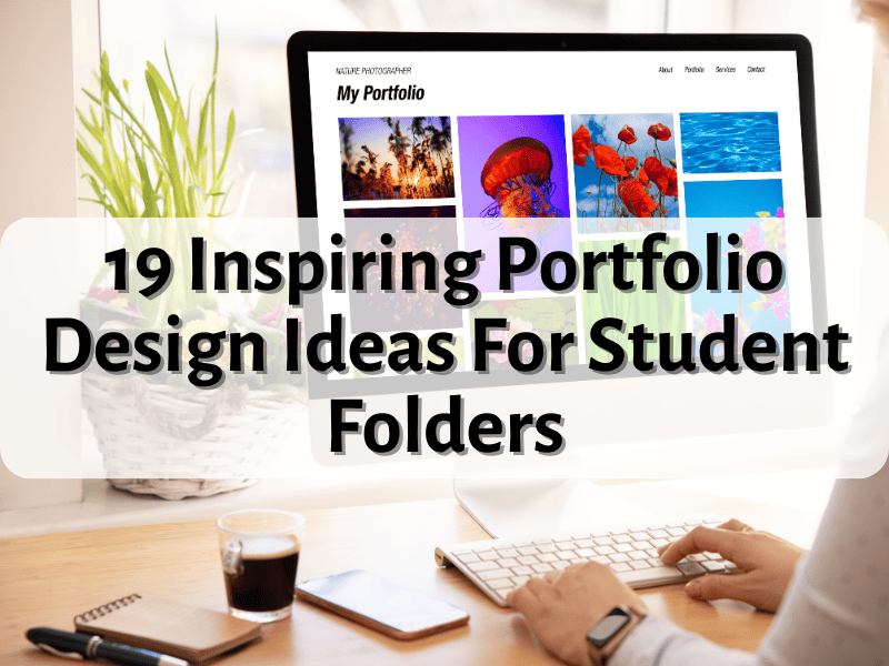 How to make an Art Portfolio. Simple easy folder making design tutorial/ Art  students 