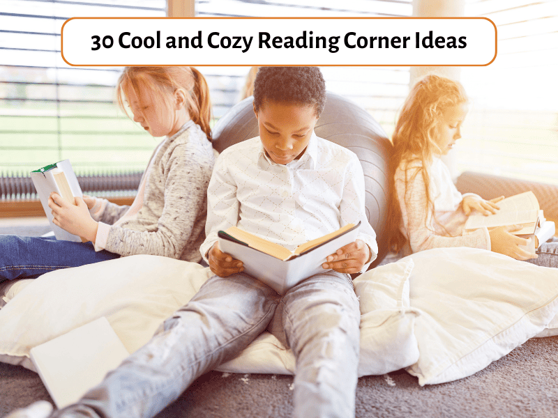 Reading corner in shops  Make shopping with kids easier