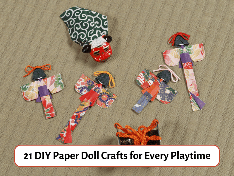 Origami Paper Doll Making Kit