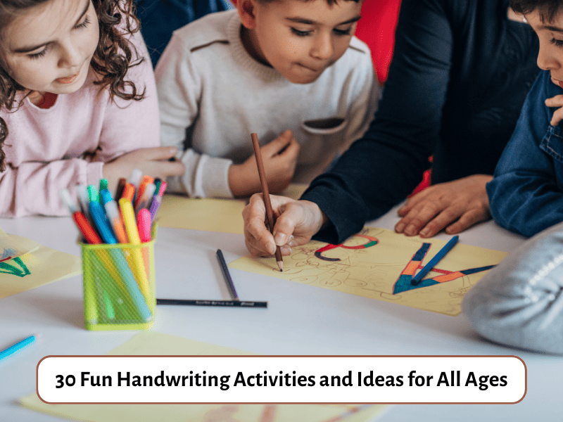 Activities for Kids, Is your kid suffering with poor handwriting